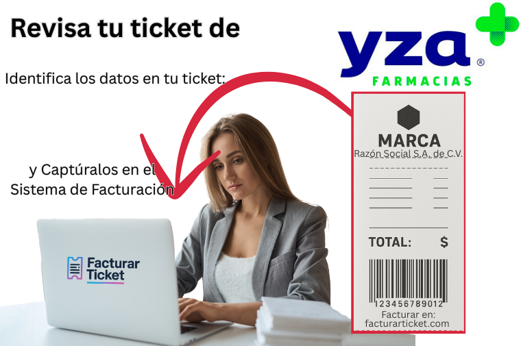 facturar ticket Farmacias YZA Facturación FARMACIAS YZA - Descargar Factura