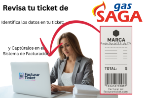 facturar ticket Gas SAGA Facturación Gas SAGA - Descargar Factura