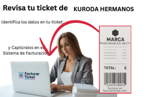 facturar ticket KURODA HERMANOS Facturación KURODA HERMANOS - Descargar Factura