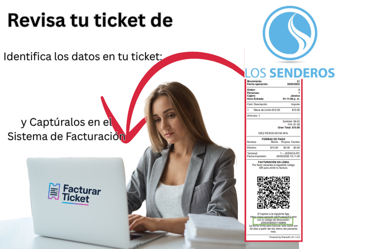 facturar ticket Los Senderos Central de Autobuses Facturación Los Senderos Central de Autobuses - Descargar Factura
