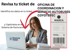 facturar ticket OFICINA DE COORDINACION Y SERVICIO AUTOBUSES COYOTEPEC Facturación OFICINA DE COORDINACION Y SERVICIO AUTOBUSES COYOTEPEC - Descargar Factura