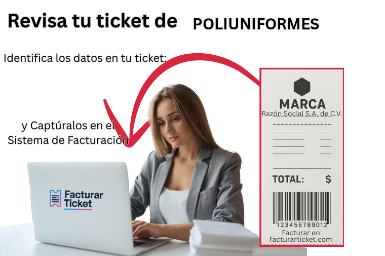 facturar ticket POLIUNIFORMES Facturación POLIUNIFORMES - Descargar Factura