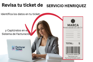 facturar ticket SERVICIO HENRIQUEZ Facturación SERVICIO HENRIQUEZ - Descargar Factura
