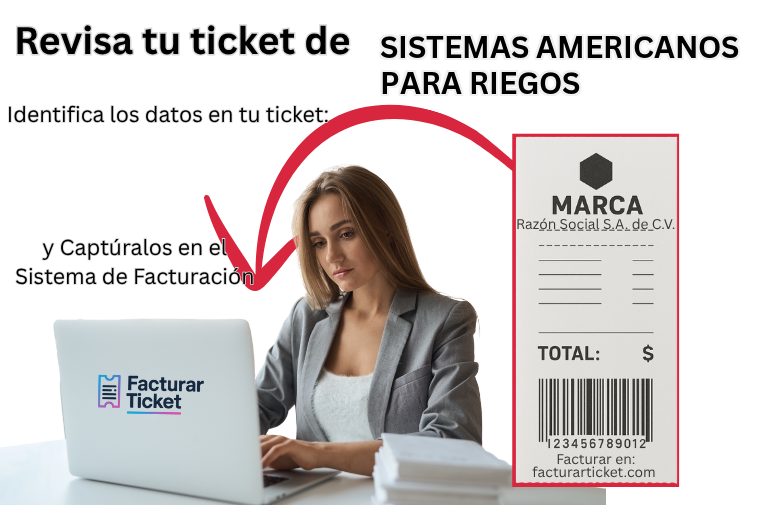 Facturación SISTEMAS AMERICANOS PARA RIEGOS - Descargar Factura 1 facturar ticket SISTEMAS AMERICANOS PARA RIEGOS Facturación SISTEMAS AMERICANOS PARA RIEGOS - Descargar Factura