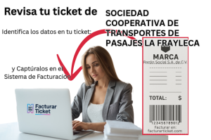 facturar ticket SOCIEDAD COOPERATIVA DE TRANSPORTES DE PASAJES LA FRAYLECA Facturación SOCIEDAD COOPERATIVA DE TRANSPORTES DE PASAJES LA FRAYLECA - Descargar Factura