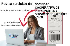facturar ticket SOCIEDAD COOPERATIVA DE TRANSPORTES Y SERVICIOS TERRESTRES JOVEL Facturación SOCIEDAD COOPERATIVA DE TRANSPORTES Y SERVICIOS TERRESTRES JOVEL - Descargar Factura