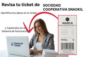 facturar ticket SOCIEDAD COOPERATIVA SNAOKIL Facturación SOCIEDAD COOPERATIVA SNAOKIL - Descargar Factura