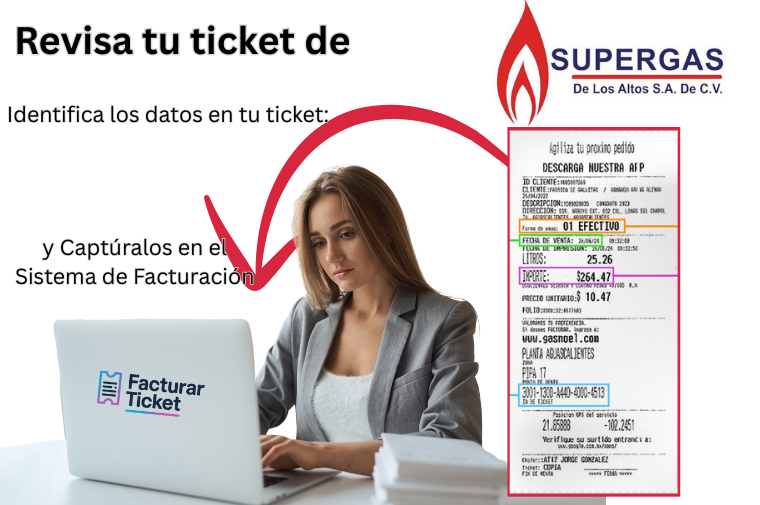 facturar ticket Super Gas de los Altos Facturación Super Gas de los Altos - Descargar Factura