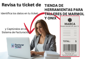 facturar ticket TIENDA DE HERRAMIENTAS PARA TALLERES DE MARMOL Y ONIX Facturación TIENDA DE HERRAMIENTAS PARA TALLERES DE MARMOL Y ONIX - Descargar Factura