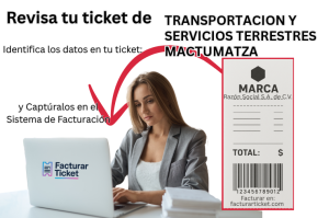 facturar ticket TRANSPORTACION Y SERVICIOS TERRESTRES MACTUMATZA Facturación TRANSPORTACION Y SERVICIOS TERRESTRES MACTUMATZA - Descargar Factura