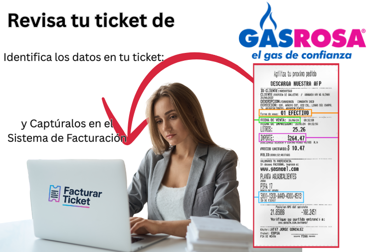 facturar ticket gas rosa 1 Facturación Gas Rosa - Descargar Factura